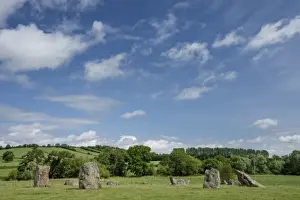 England, Somerset, Stanton Drew North East Stone Circle