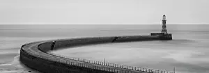 Water Prints: England, Tyne and Wear, Roker Pier