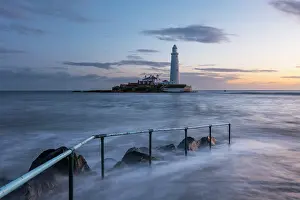 Light Prints: England, Tyne and Wear, St Mary's Island. England, Tyne and Wear, St Mary's Island