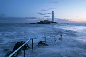 Light Prints: England, Tyne and Wear, St Mary's Island. England, Tyne and Wear, St Mary's Island