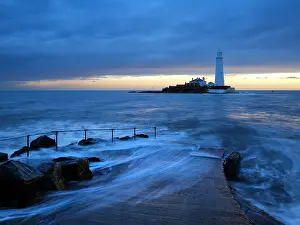 Colour Prints: England, Tyne and Wear, St Mary's Island
