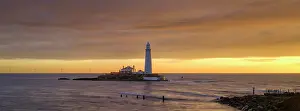 Colour Prints: England, Tyne and Wear, St Mary's Island
