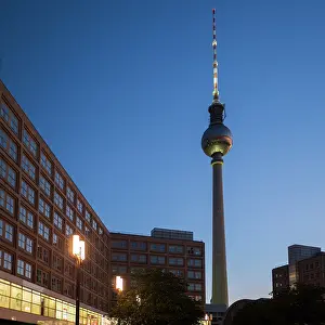 Travel Prints: Germany, Berlin, Berlin TV Tower