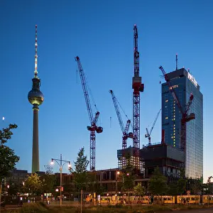 Travel Prints: Germany, Berlin, Berlin TV Tower