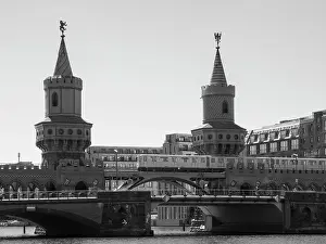 Bridge Prints: Germany, Berlin, Oberbaum Bridge