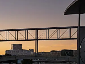 Bridge Prints: Germany, Berlin, Sunset