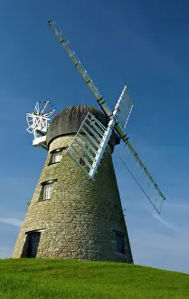 Tyne Book Prints: The well preserved Whitburn Windmill