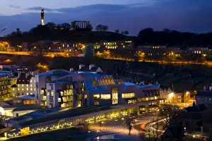 Masterfile Prints: Scotland, Edinburgh, Holyrood. Home of the Scottish Parliament