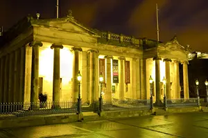 Edinburgh Illuminated Book Prints: Scotland, Edinburgh, The Mound