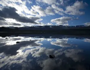 Scotland, Scottish Highlands, Cairngorms National Park. Dramatic clouds