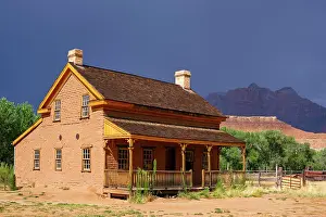 Exploration Prints: United States of America, Utah, Grafton Ghost Town